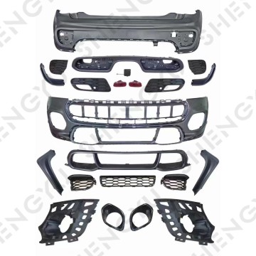 BMW MINI F56 COOPER S 3 Door Bumper Grille and Diffuser Upgrade to JCW