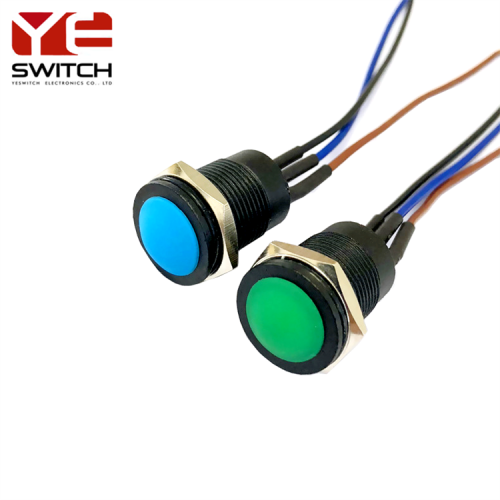 16mm IP68 waterproof momentary metal switch