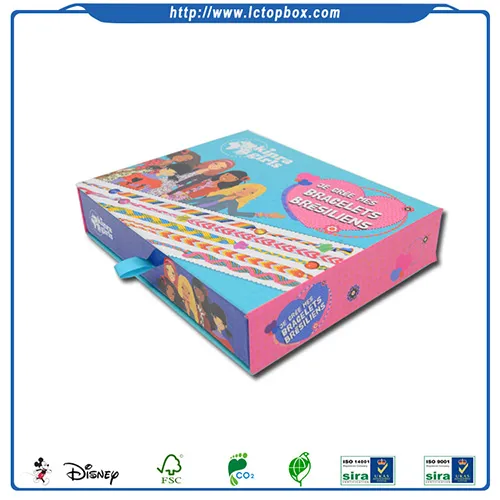 Drawer style bracelet gift packaging boxes