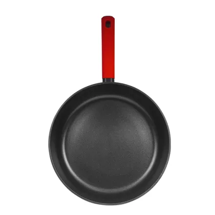 30cm HK Circular Non-Stick Frying Pan - Suitable for All Stoves, Less Oil and Smoke