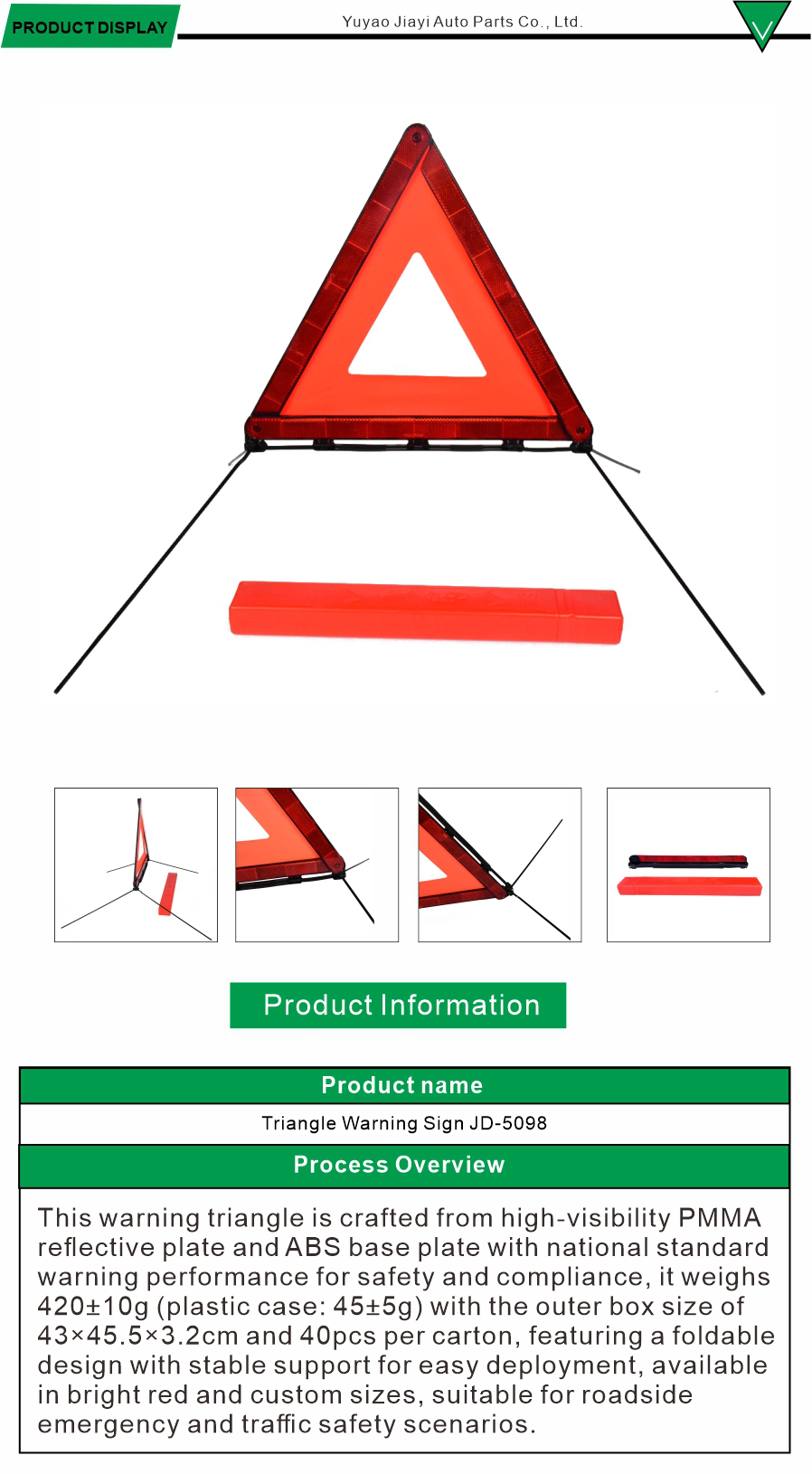 Vehicle Warning Triangle