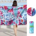 Serviette de plage en microfibre séchée rapide pour les adultes