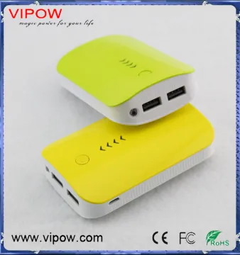 External Battery wholesale restaurant power bank 6000mah