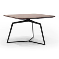 Mesa lateral de metal redondo para el hogar