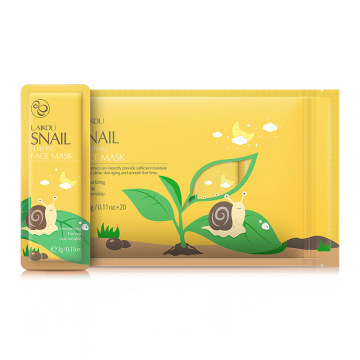 Ebay Hot Selling Snail Rose Extract Moisturizing Whitening Sleep Mask in Stock