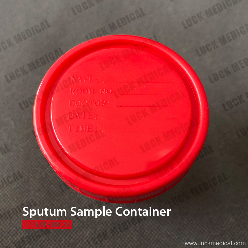 Wide Mouth Sputum Container For Covid-19 Test
