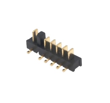 ZWG 2.5mm Pitch Lithium-Ion Battery Charger Connector - SMT FPC 6pin Vertical Laptop Battery Connector