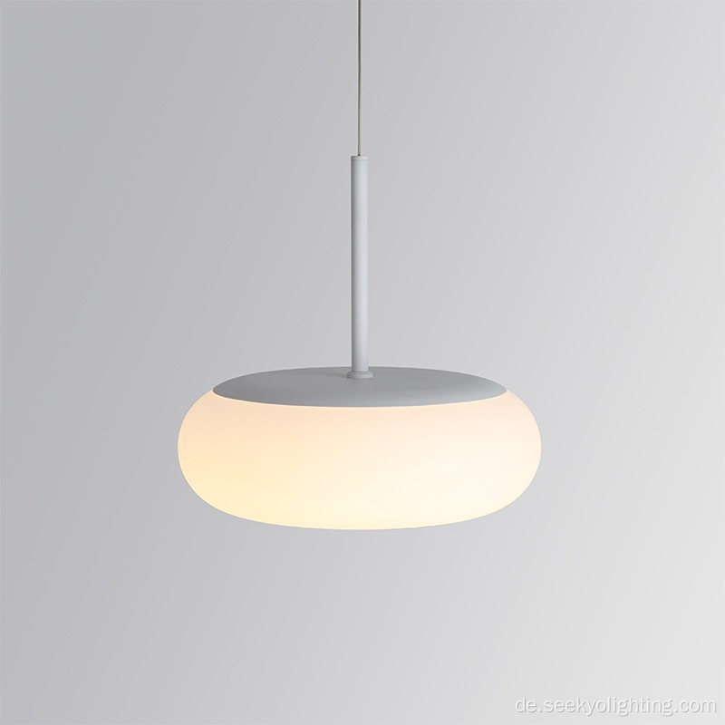 Weiße Anhängerlampe moderne Küchenheizlampe Esszeit