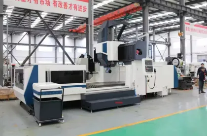 cnc bridge gantry type milling machine GMC2518 gantry cnc milling machine