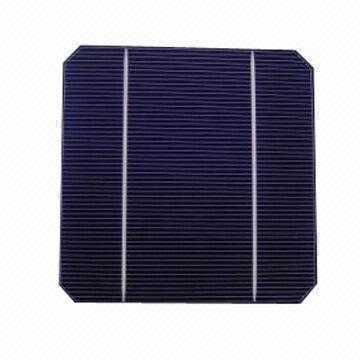125mm Monocrystalline Solar Cell for Solar Panel, with 16 to 18.20% Efficiency
