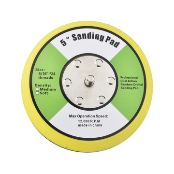 Pneumatic Sanding Disc 5 Inch Self Adhesive Flocking Sandpaper