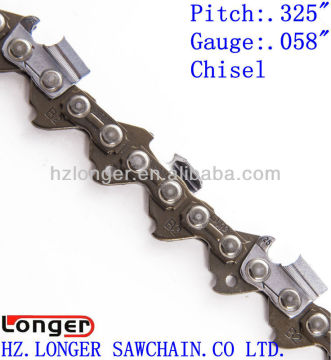 .325 gasoline chainsaw chain low kickback chisel made in china SAE8660 CE approved