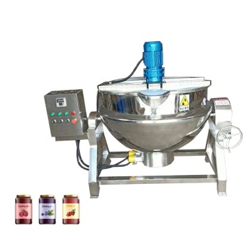 Commercial Electric Jacketed Kettle for Fruit Jam Production