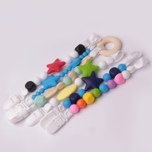 New arrived design baby pacifier chain and fashion jewelry to wear
