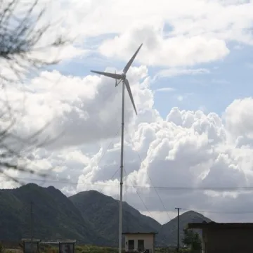 RICHUAN 1KW Horizontal Aixs wind turbine(AC48v with low voltage charging function)