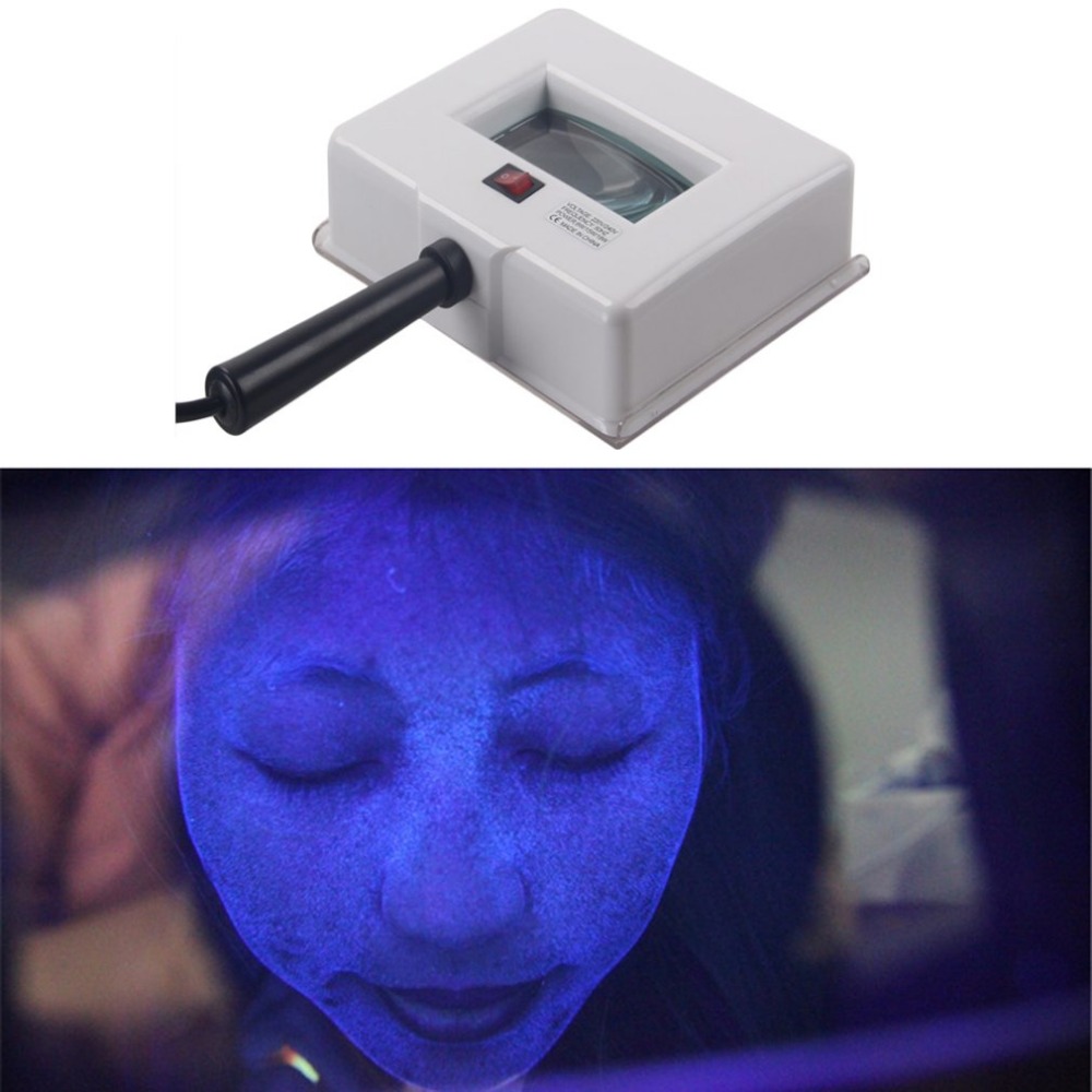 Skin Analysis UV Lamp Magnifying Analyzer Beauty Facial Light Face Diagnostic Tool SPA Salon Equipment