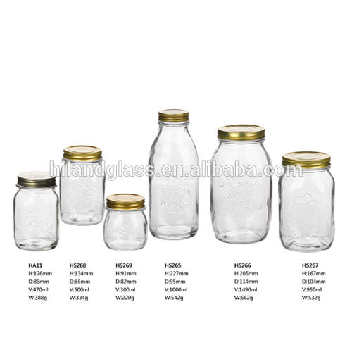 2016 clear dringking jar