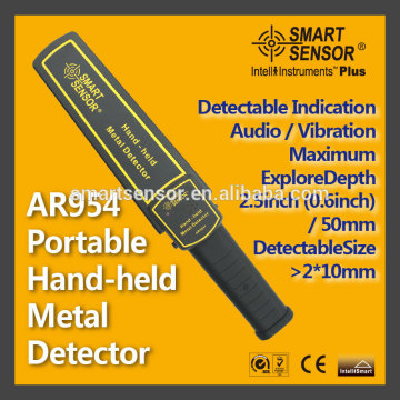 Portable Hand-Held Metal Detector AR954 Smart Sensor
