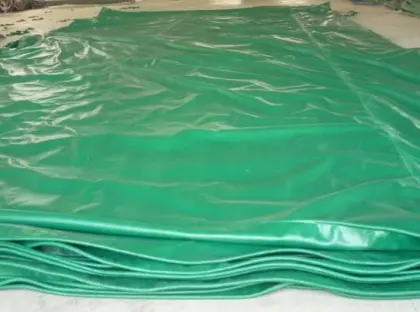 coated pvc canvas printed tarpaulin for sunshade