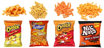 Baked Cheetos and Kurkure Snack Food Equipment Supplier