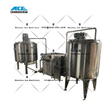 Linea di produzione lattiero -casearia: latte UHT, yogurt, gelato, formaggio