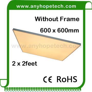 Indoors high brightness 47W led 600x600 ceiling led panel light