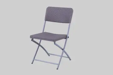 wholesale plastic folding chair with metal leg