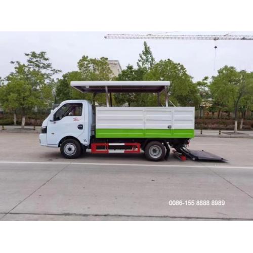 Vente chaude Dongfeng 4x2 Camion à ordures fermées