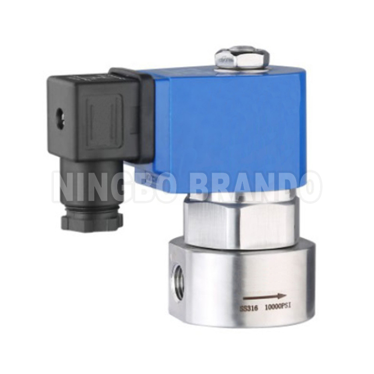 High Pressure Solenoid Valve 10000 PSI