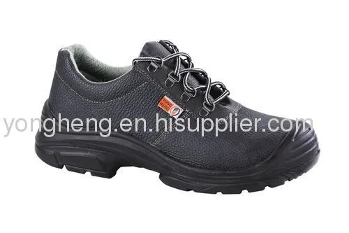 Leather Slip On Safety Shoes 