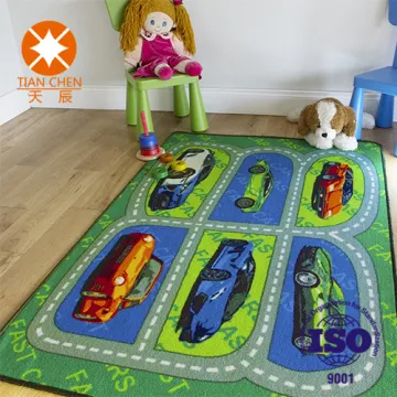 Cartoon Printed Kid Eco Friendly Floor Mat