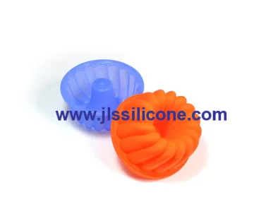Colorful Bundt Bakeware Silicone Baking Pan 