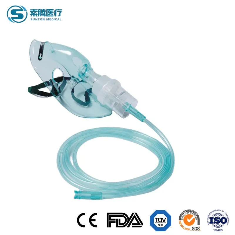 Portable Oxygen Nebulizer Face Mask with CE/ISO Certification