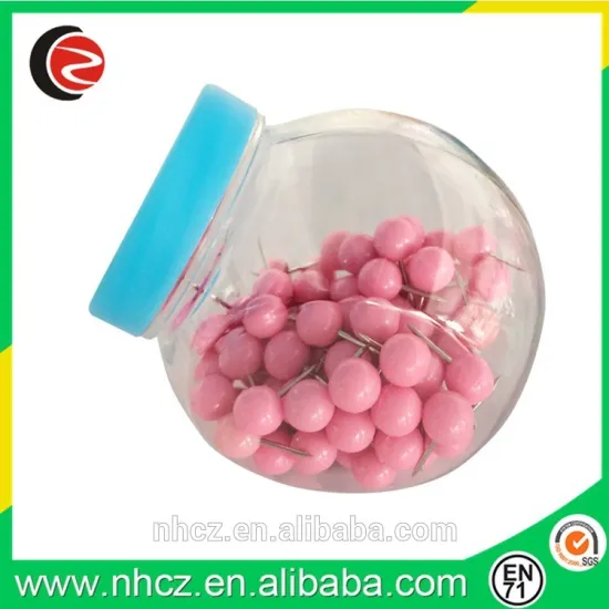 Pink Round Pin in PS Box