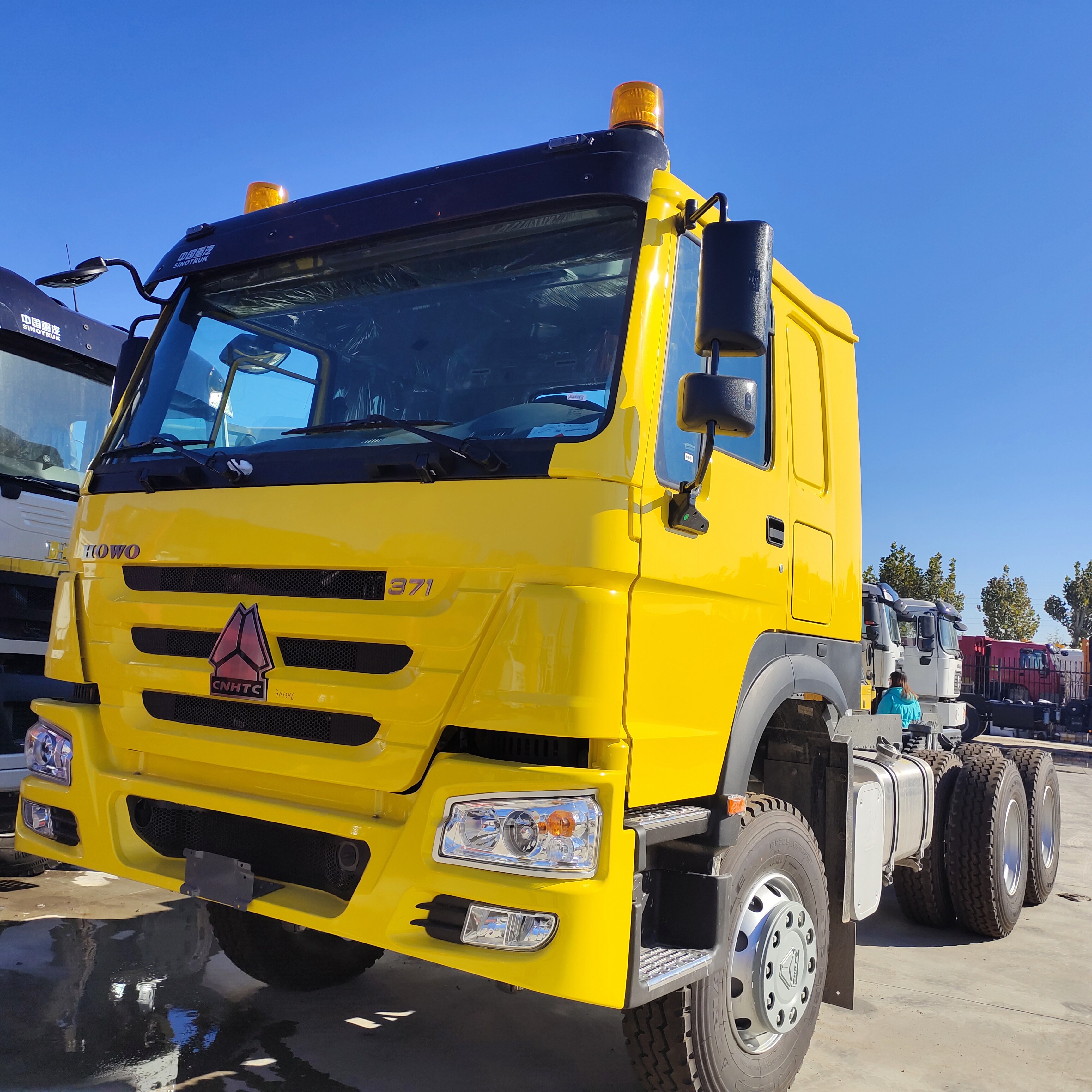 Used 6x4 Steel Diesel Tractor Tuck