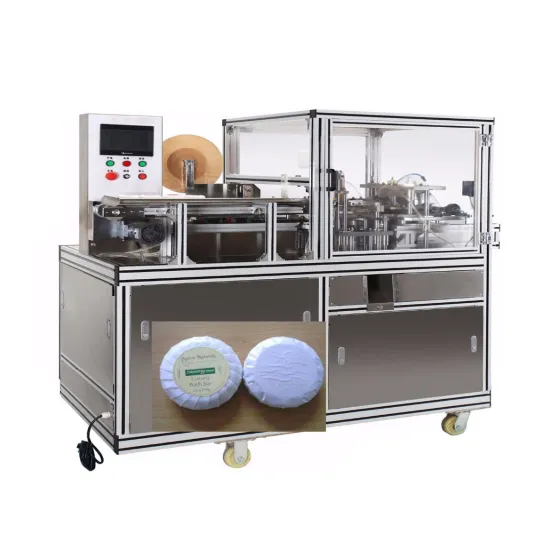 Automatic Hotel Soap Wrapping Packing Machine for Round Soap