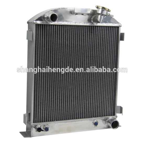 ALUMINUM RADIATOR 28-31 FORFORD MODEL A CHEVY V8 SHROUD FAN