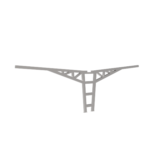 Паркоўка з падвойным радком на хляве