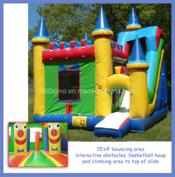 Classical Inflatable Castle Slide Combo (BMBC233)