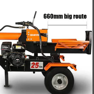 18T 25t High-Power Electro-Hydraulic Wood Log Splitter Machine with Engine: Efficient Logging and Chopping Solution