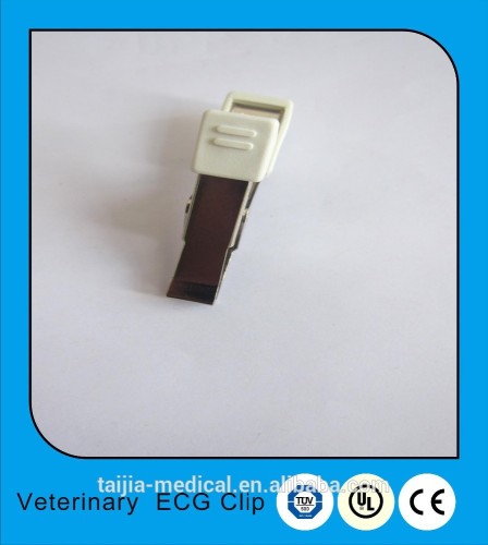 universal connection ECG electrode clip for vet use CE/ISO approved