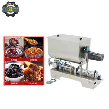 High Quality Bottle Filling Machine Factory for Hot Sauce Hot Pot Bottom Material U-Type Stirring Filling Machines