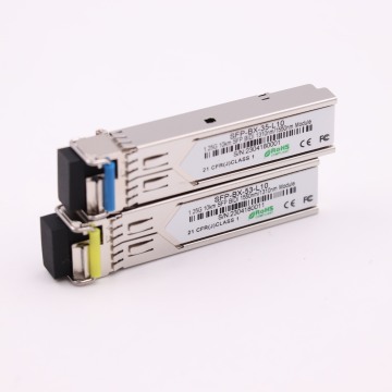 1G Single Mode SFP-BX-53-L10 1000M 1550/1330nm Optical Transceiver