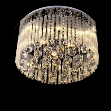 bedroom decorative crystal ceiling light