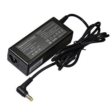 AC/DC Adapter, Suitable for LCD/TFT Display, 19V, 3.42A Output, Tip Size of 5.5 x 2.5mm