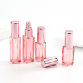 5ml 10ml Rose Pink Glass Spray Bottle