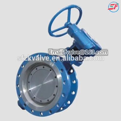 D343H-16C multi-level hard sealed flange butterfly valve