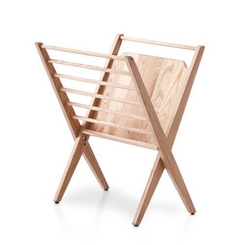 ユニークな形状の素晴らしいデザインの木のサイドテーブル