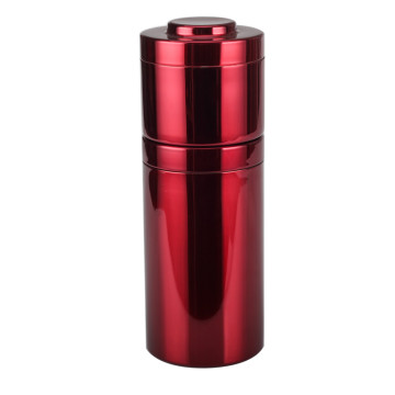 2pcs Stackable Stainless Steel Airtight Canister Set