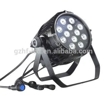 12pcs*10W 5in1 RGBWA high brightness Led Par Stage Light with waterproof